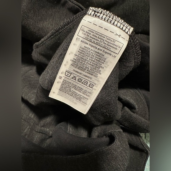 Adidas asymmetrical zipper front athletic jacket - Picture 3 of 9